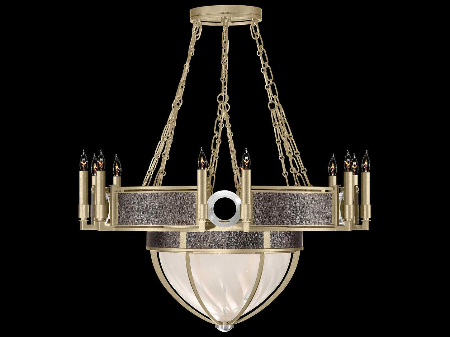 Fine Art Handcrafted Lighting Mirage 15-Light Traditional Candelabra Chandelier