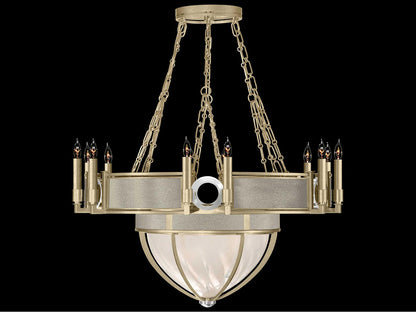 Fine Art Handcrafted Lighting Mirage 15-Light Traditional Candelabra Chandelier