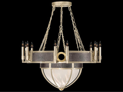 Fine Art Handcrafted Lighting Mirage 15-Light Champagne Gold Traditional Candelabra Chandelier