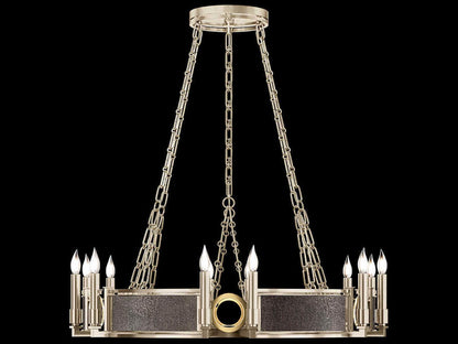 Fine Art Handcrafted Lighting 12-Light Mirage Chandelier in Champagne Gold