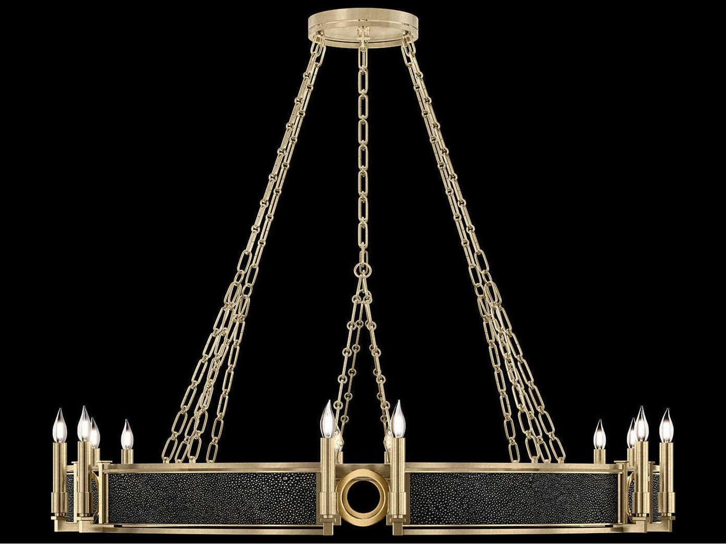 Fine Art Handcrafted Lighting 12-Light Mirage Traditional Candelabra Chandelier