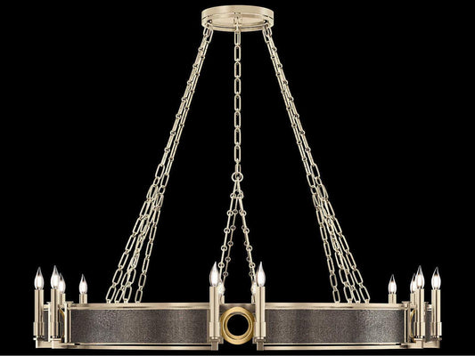 Fine Art Handcrafted Lighting Mirage 12-Light Traditional Candelabra Chandelier