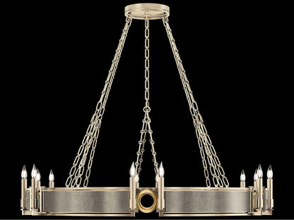 Fine Art Handcrafted Lighting Mirage 12-Light Traditional Candelabra Chandelier