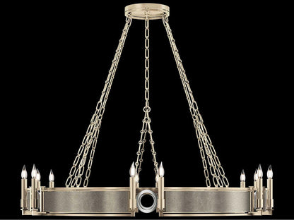 Fine Art Handcrafted Lighting Mirage 12-Light Traditional Candelabra Chandelier