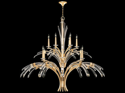 Fine Art Handcrafted Lighting Trevi 12-Light Candelabra Chandelier