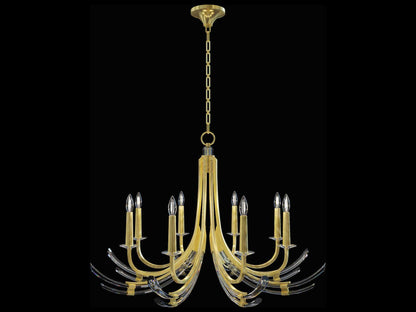 Fine Art Handcrafted Lighting Trevi 8-Light Candelabra Chandelier