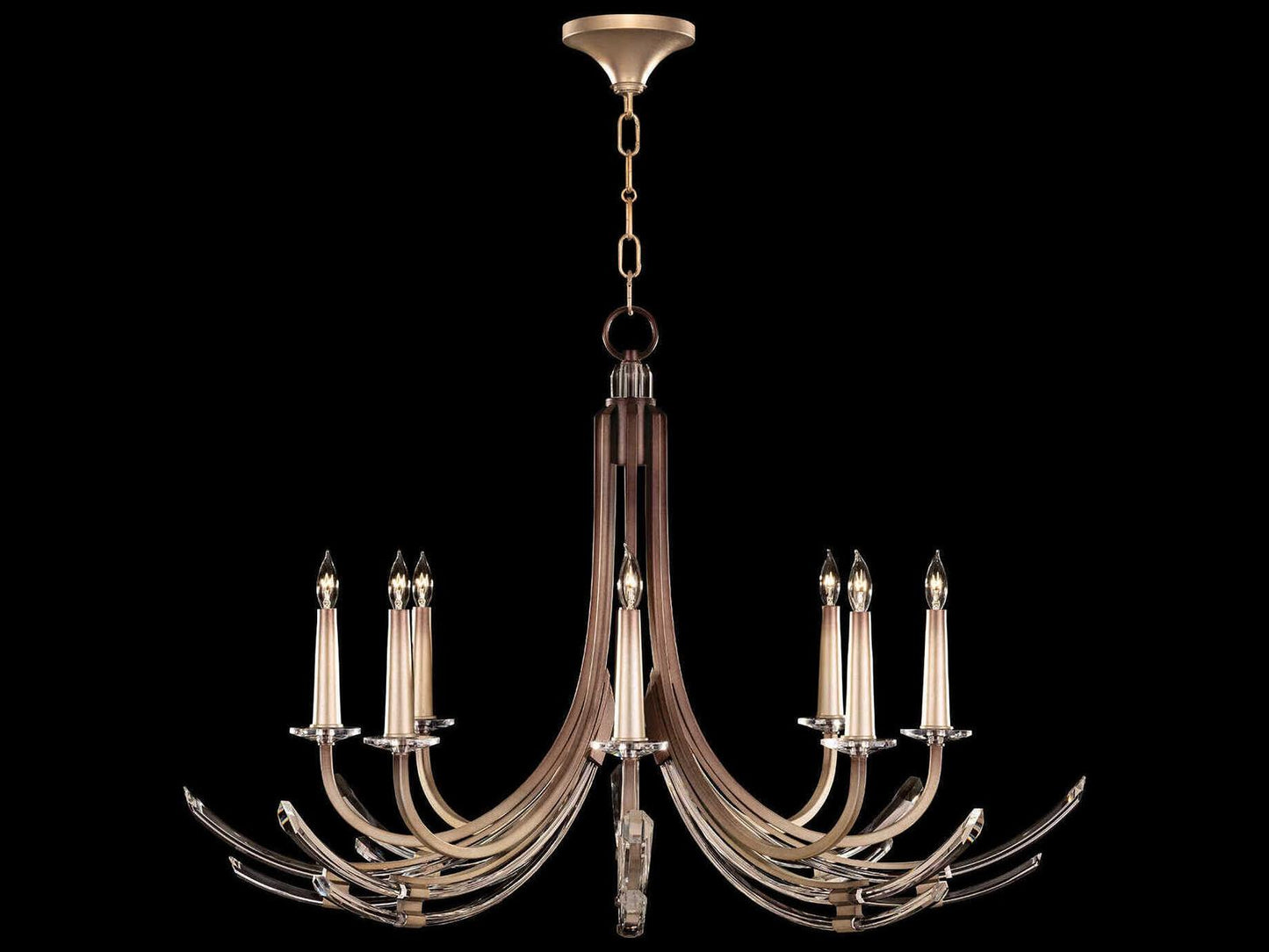 Fine Art Handcrafted Lighting Trevi 8-Light Candelabra Chandelier