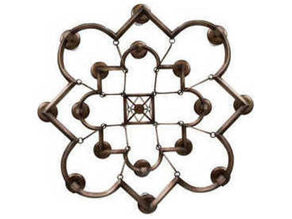 Fine Art Handcrafted Lighting Liaison 16-Light Bronze Candelabra Tiered Chandelier