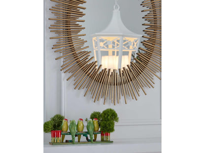 Frederick Cooper Matthew Frederick International Lantern Pendant in White