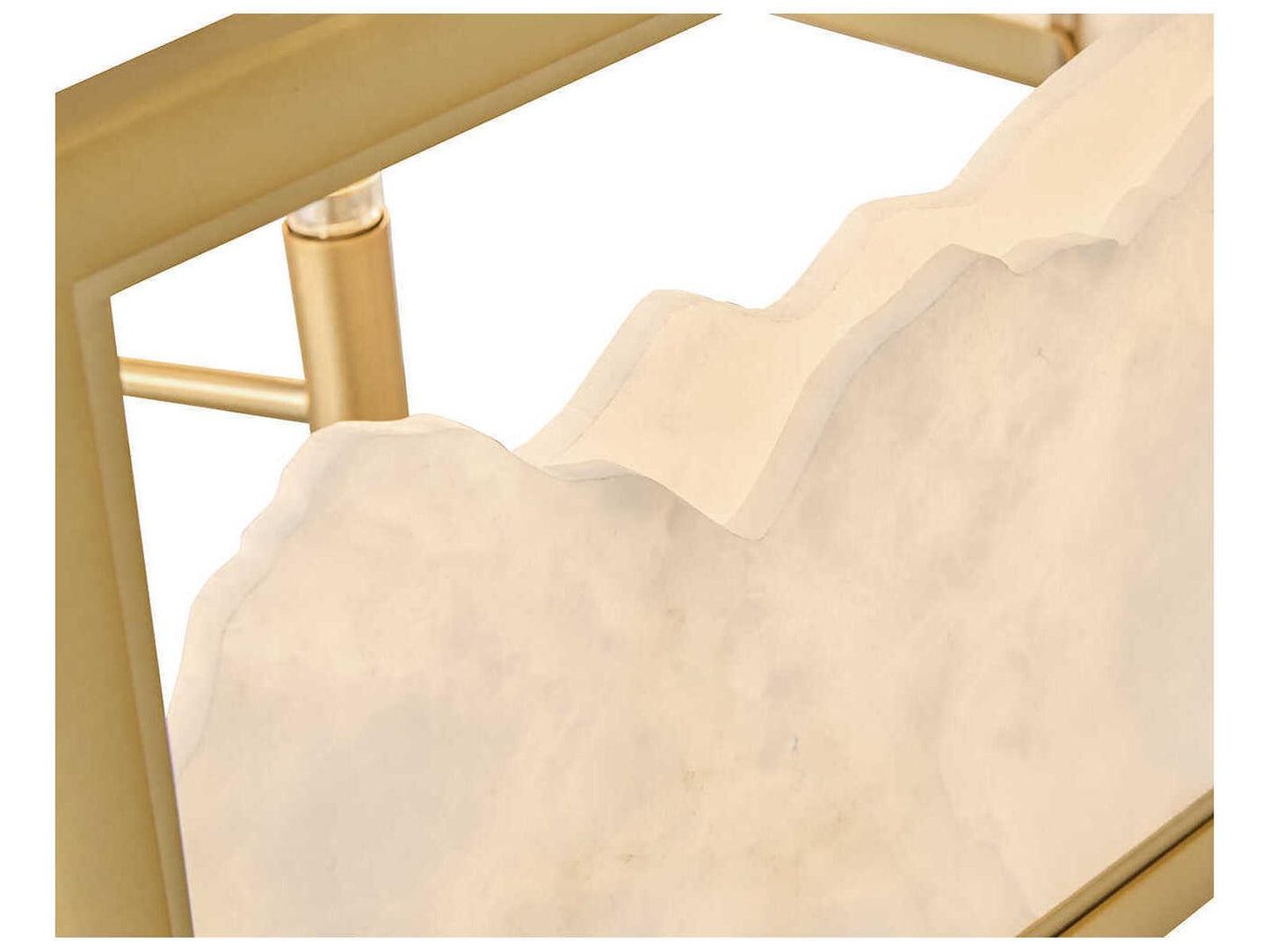 Fredrick Ramond 8-Light Veleta Drum Chandelier in Lacquered Brass