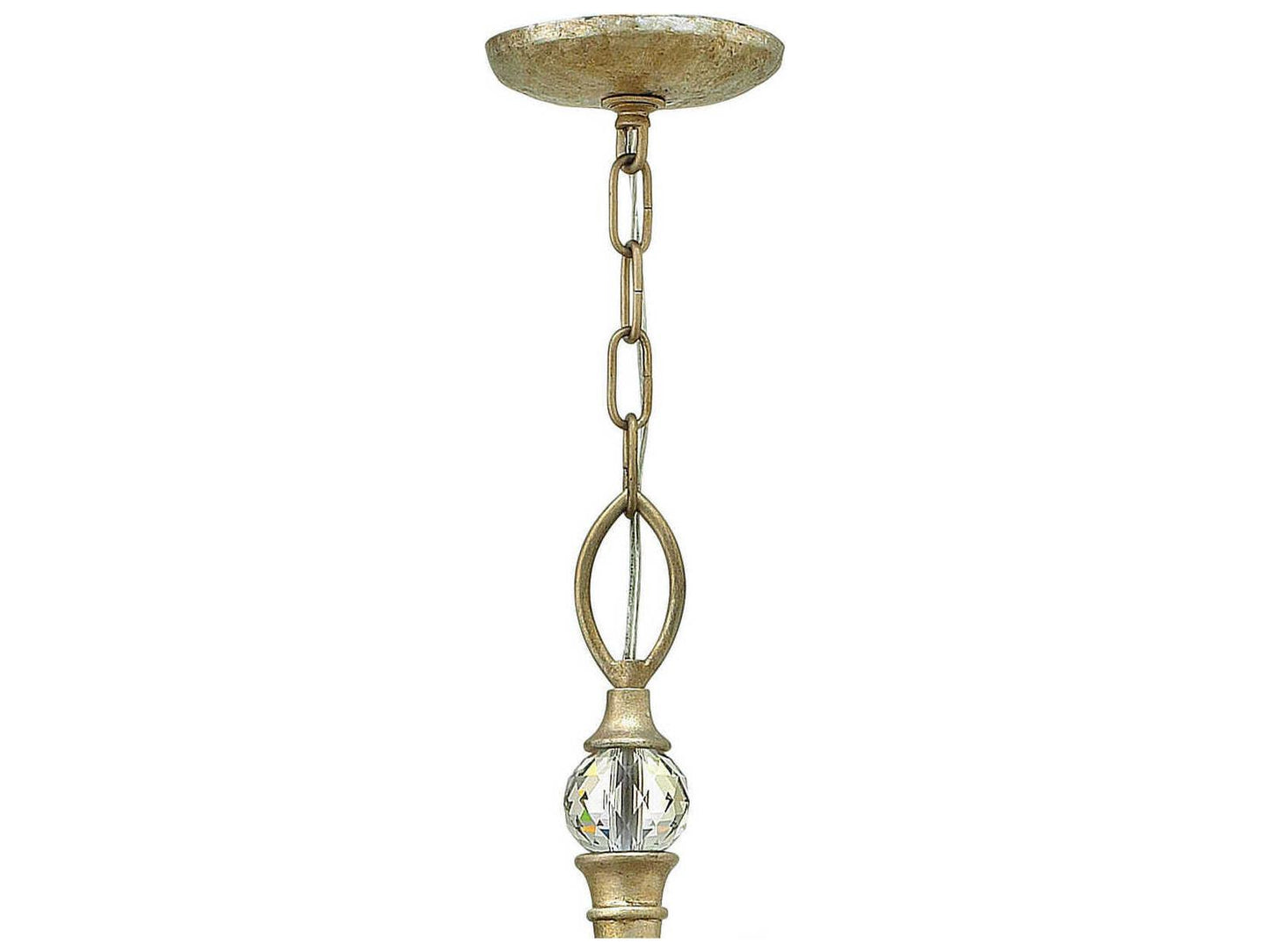 Fredrick Ramond Eve 9-Light Crystal Chandelier in Champagne Gold