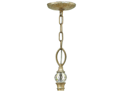 Fredrick Ramond Eve 9-Light Crystal Chandelier in Champagne Gold