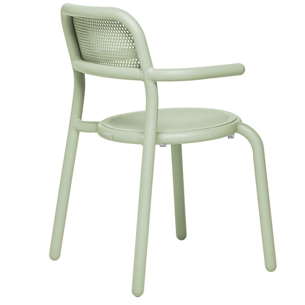 Toni Tablo Outdoor Dining Table Set with 6 Armchairs