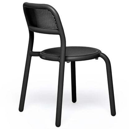 Toni Tablo Outdoor Dining Table Set with 6 Sidechairs