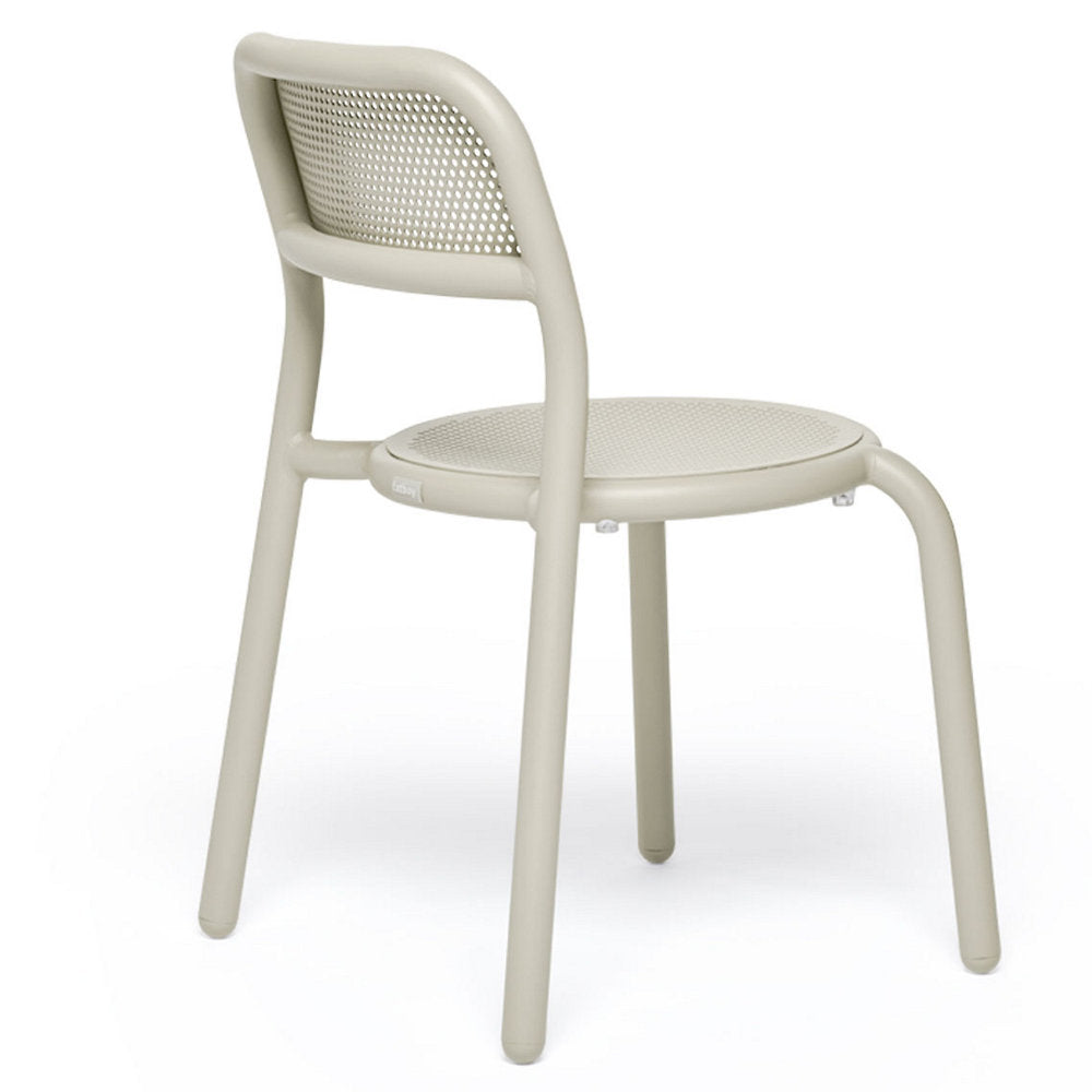 Toni Tablo Outdoor Dining Table Set with 6 Sidechairs