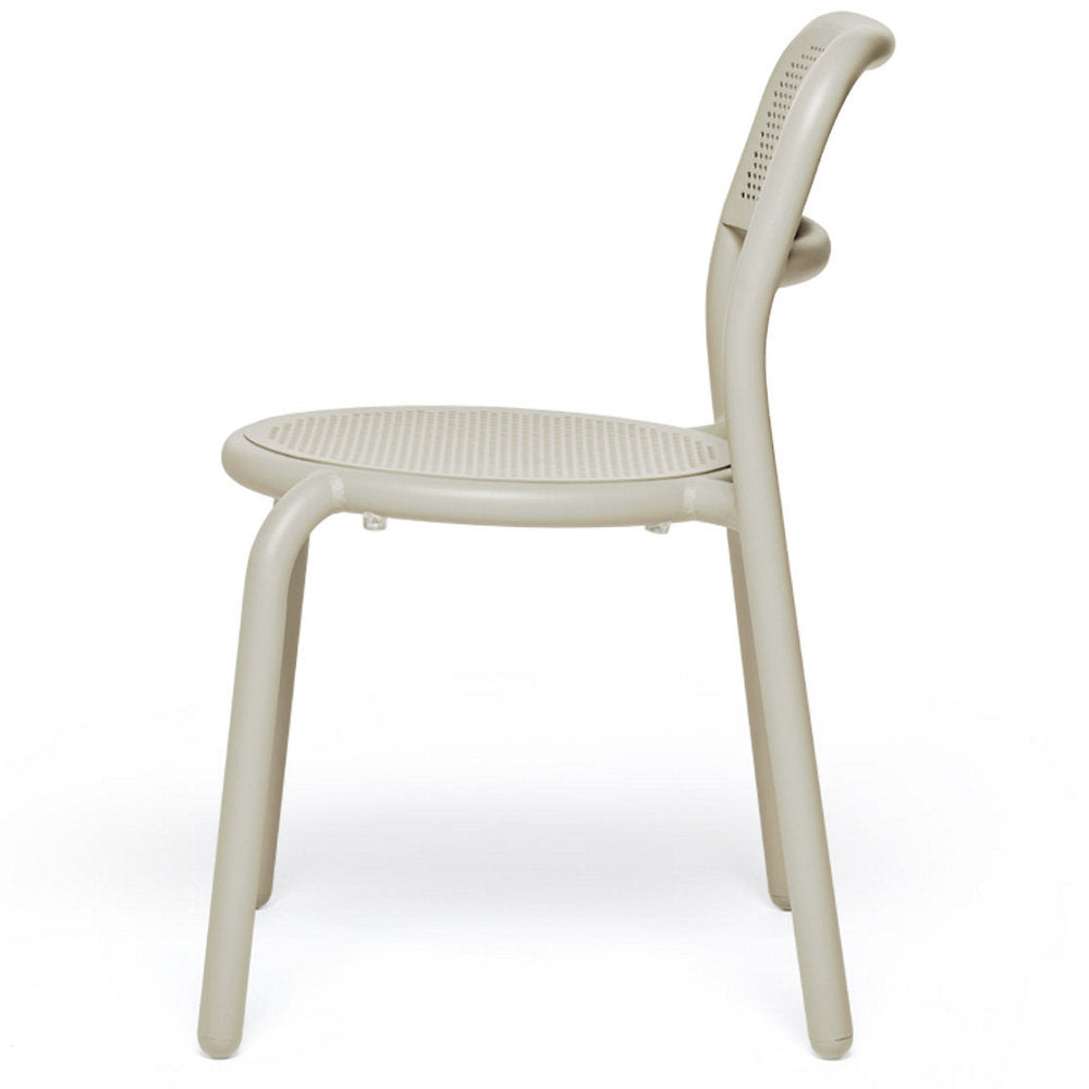 Toni Tablo Outdoor Dining Table Set with 6 Sidechairs