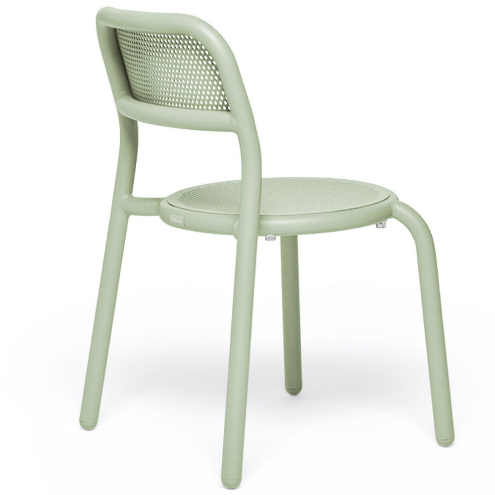 Toni Tablo Outdoor Dining Table Set with 6 Sidechairs