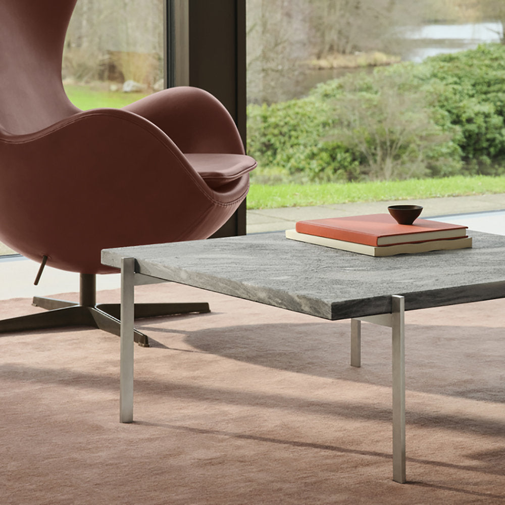 Egg Leather Swivel Chair