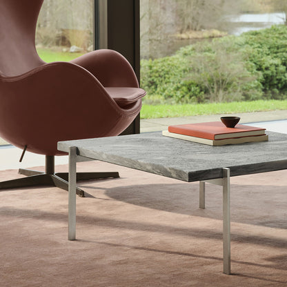 Egg Leather Swivel Chair