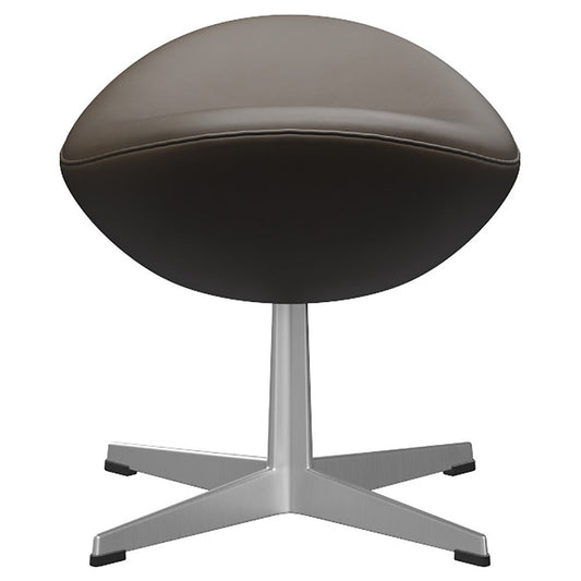 Egg Leather Ottoman