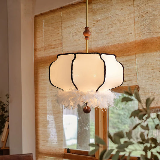 Feathered Lantern Pendant Light Pendant light