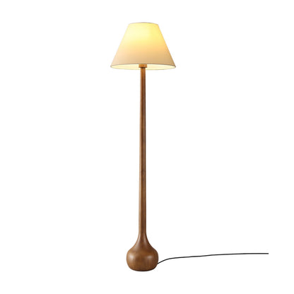 Final Strike Floor Lamp ∅ 15.7″ x H 59.4″ / Walnut Color / US Plug Floor lamp