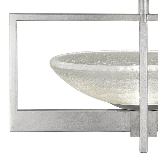 Fine Art Delphi 18" Square Semi Flush Mount