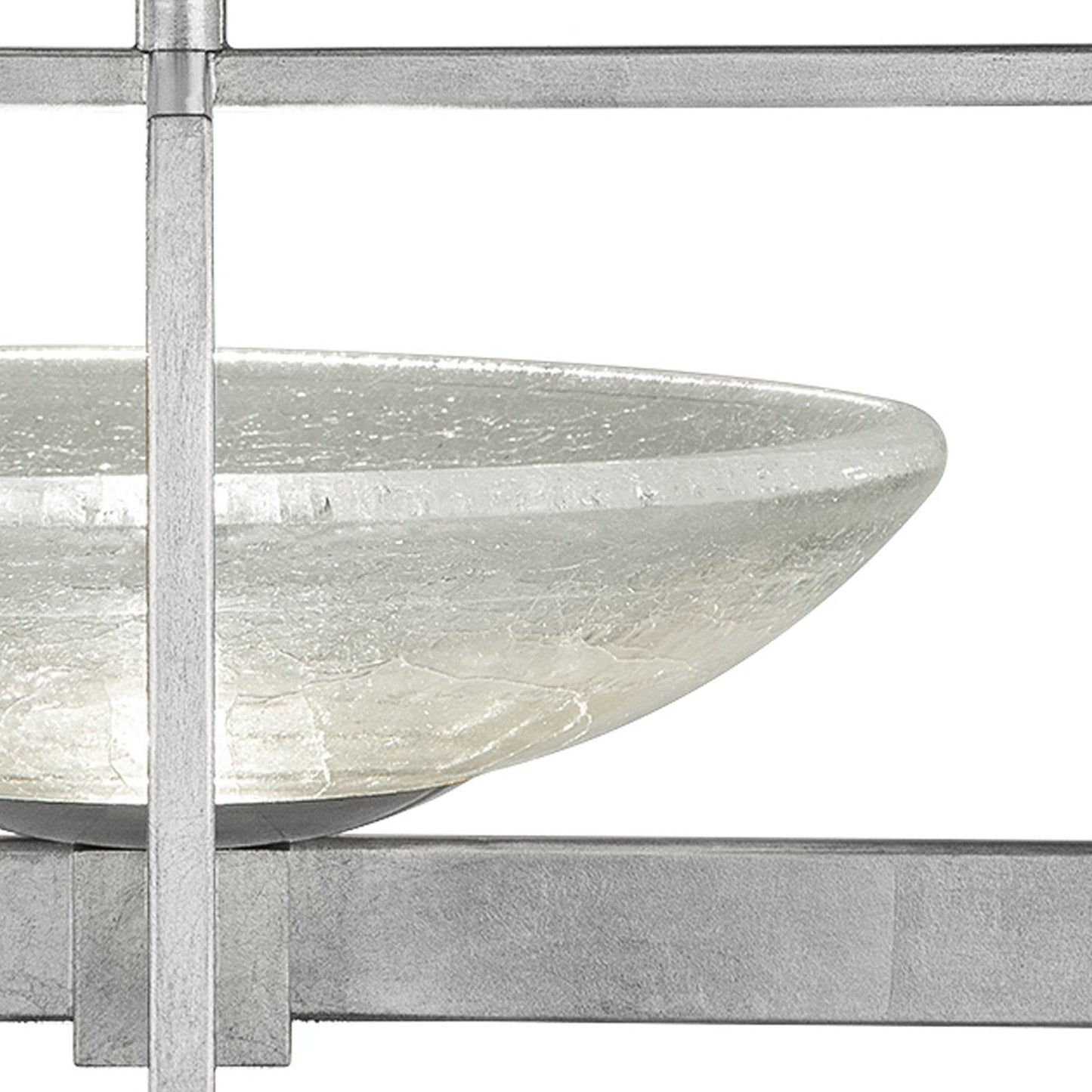 Fine Art Delphi 18" Square Semi Flush Mount