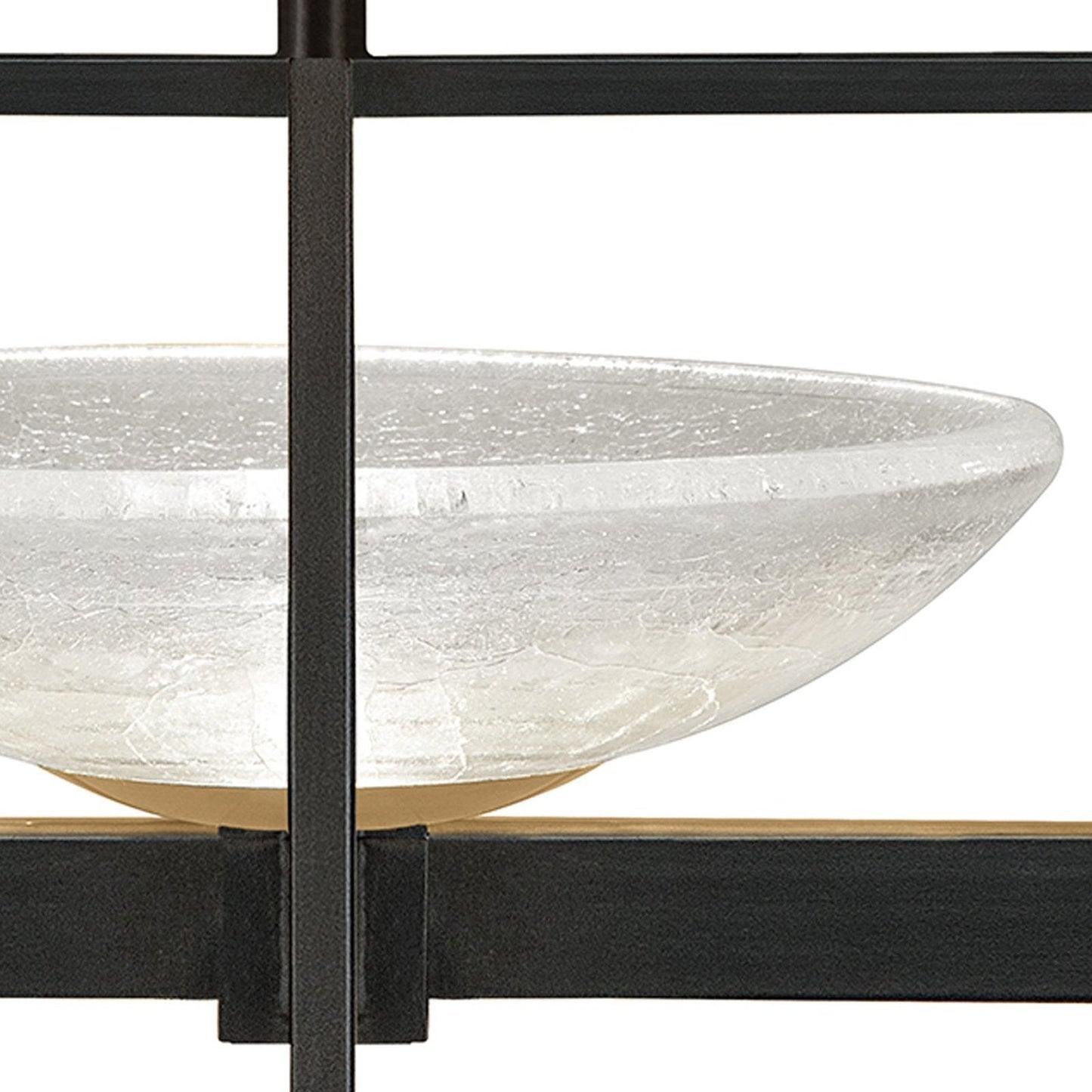 Fine Art Delphi 18" Square Semi Flush Mount