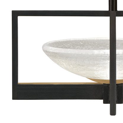 Fine Art Delphi 18" Square Semi Flush Mount
