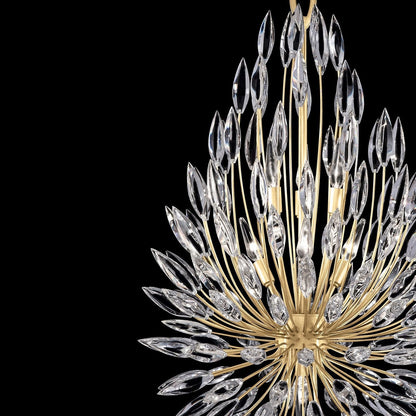 Fine Art Lily Buds 24" Round Pendant