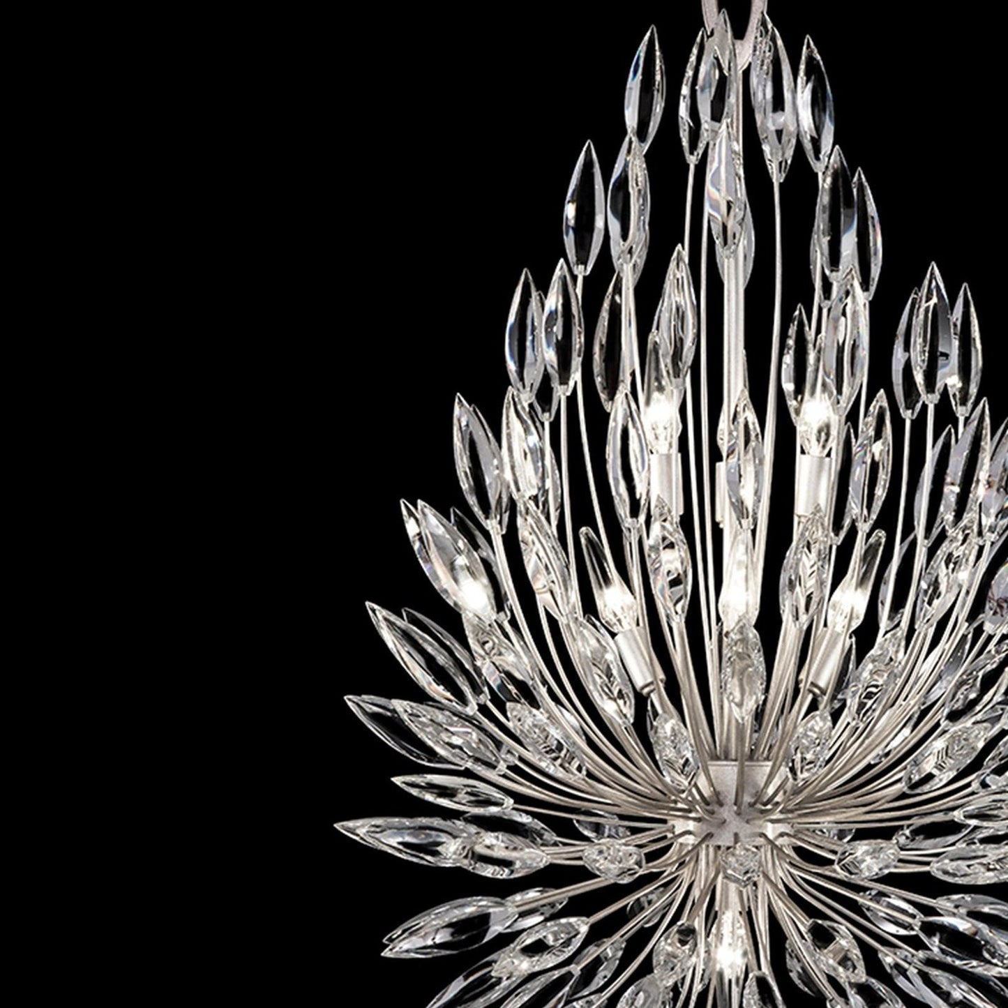 Fine Art Lily Buds 24" Round Pendant