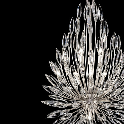 Fine Art Lily Buds 24" Round Pendant