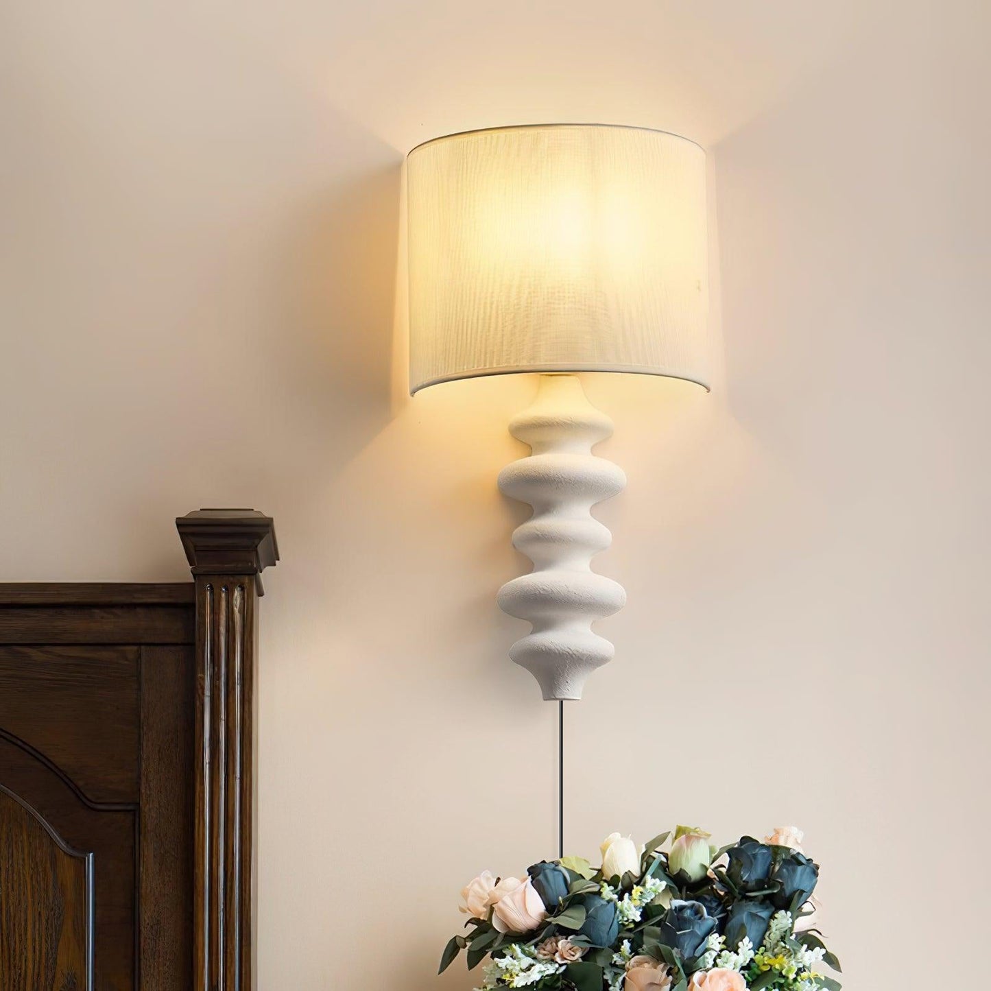 Fishbone Plug-in Sconce Wall lamp