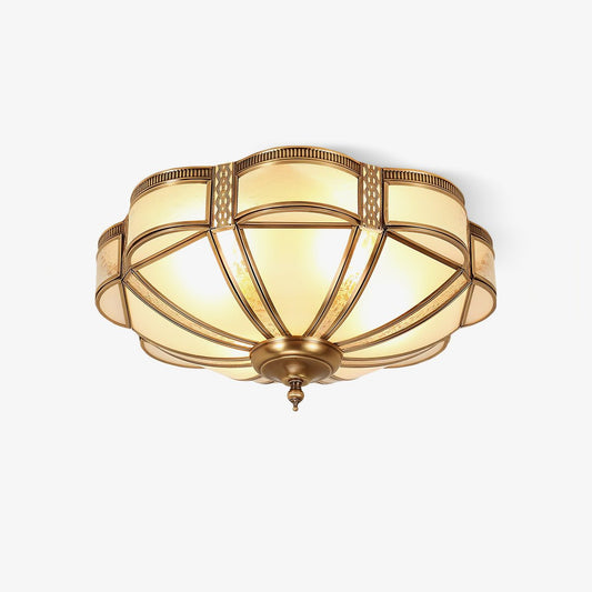 Floral Brass Ceiling Lamp Floor lamp
