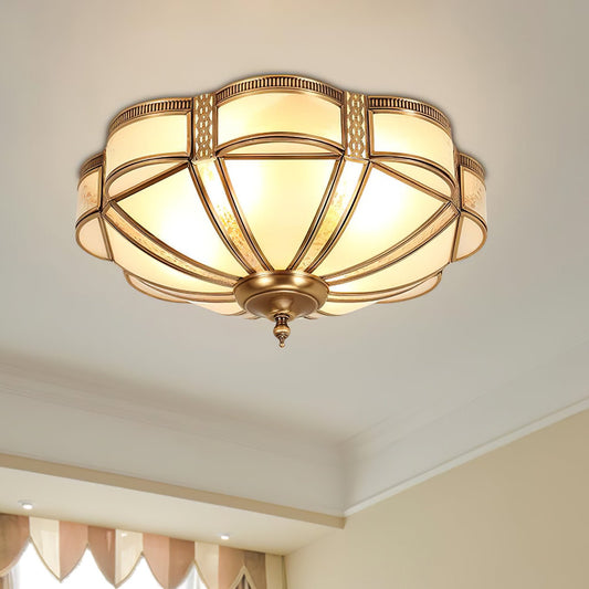 Floral Brass Ceiling Lamp Floor lamp