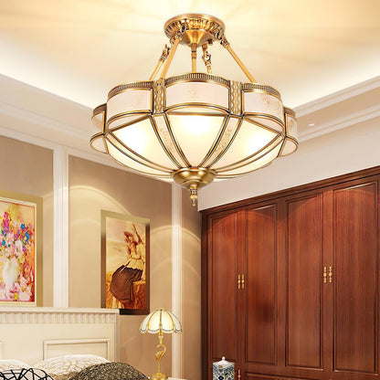 Floral Brass Ceiling Lamp Floor lamp