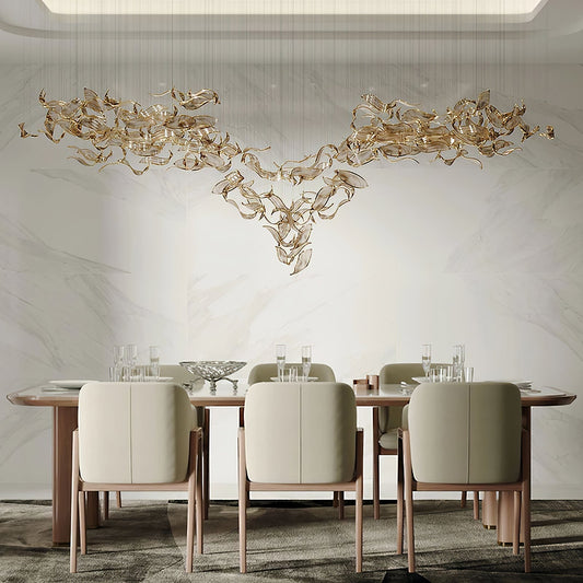 Fluttering Leaves Chandelier Chandelier