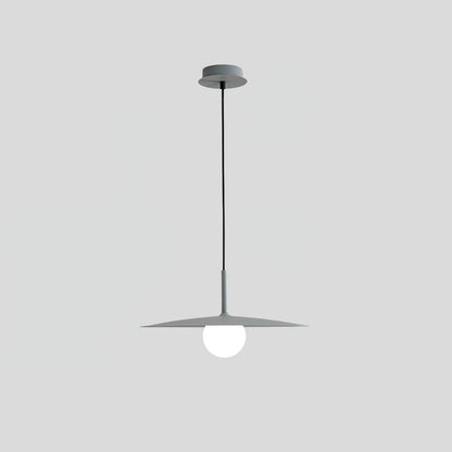 Gea Flying Saucer Pendant Lamp Small ∅ 9.8″ x H 7.9″ / Dia 25cm x H 20cm / Gray Pendant light