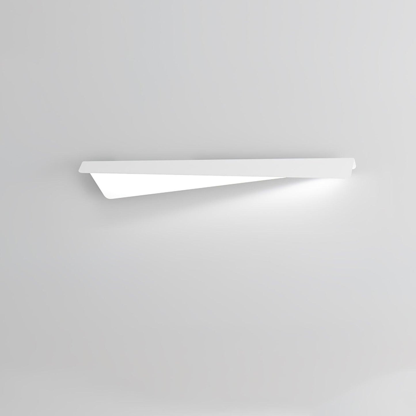 Folding Line Wall Light ∅ 28.1″ x H 5.1″ / Dia 71.5cm x H 13cm / White / Three-Color Changing Light Wall lamp