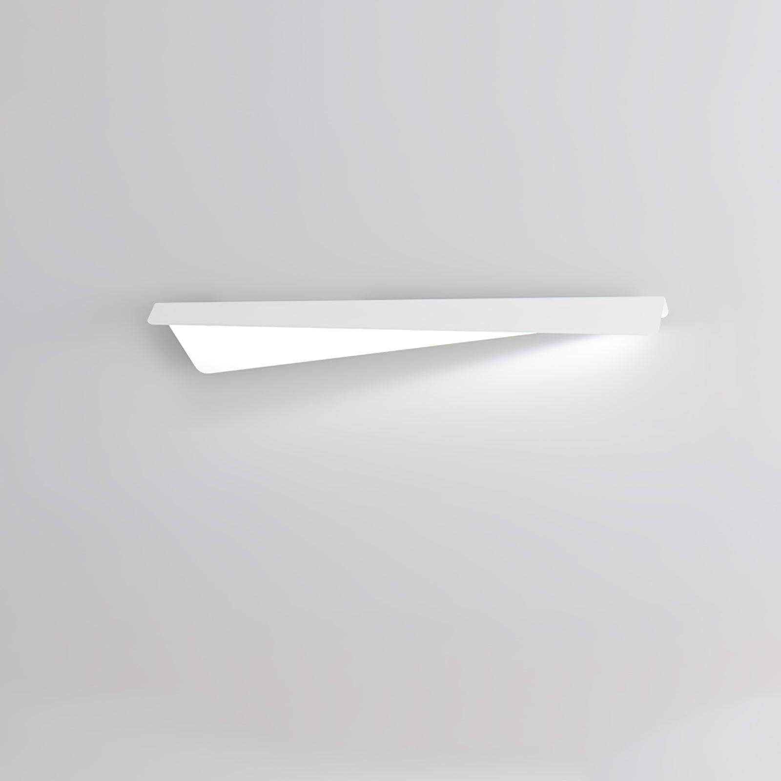Folding Line Wall Light ∅ 28.1″ x H 5.1″ / Dia 71.5cm x H 13cm / White / Three-Color Changing Light Wall lamp