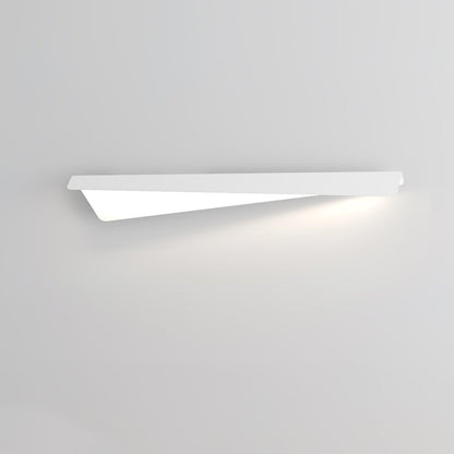 Folding Line Wall Light ∅ 35.4″ x H 5.1″ / Dia 90cm x H 13cm / White / Three-Color Changing Light Wall lamp