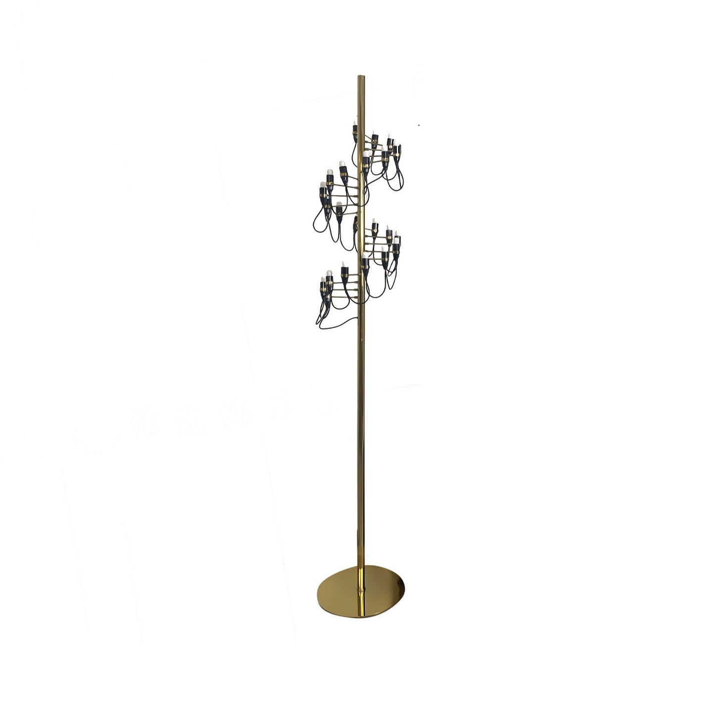 Fruit Floor Lamp ∅ 14.6″ x H 78.7″ / Dia 37cm x H 200cm / Gold / US Plug Floor lamp