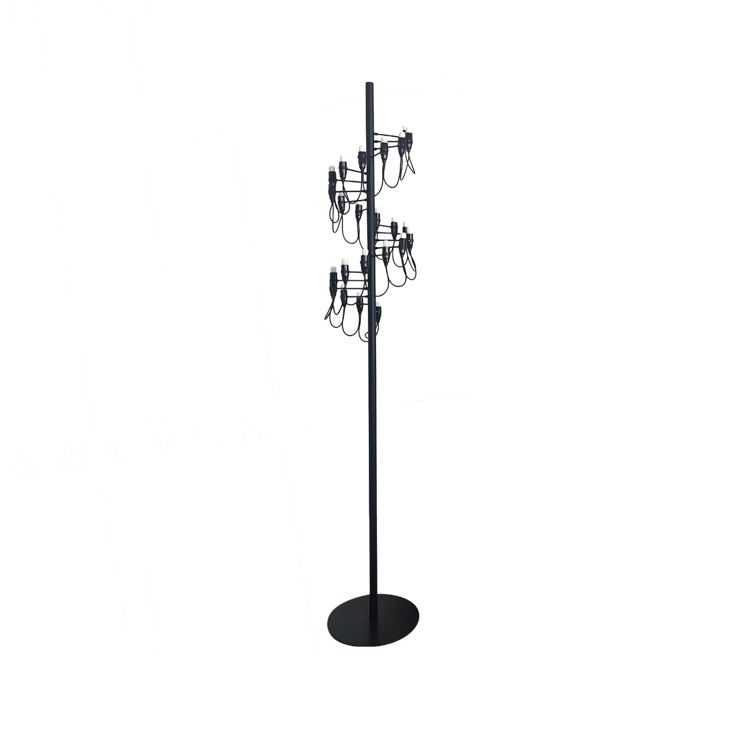 Fruit Floor Lamp ∅ 14.6″ x H 78.7″ / Dia 37cm x H 200cm / Matt black / US Plug Floor lamp