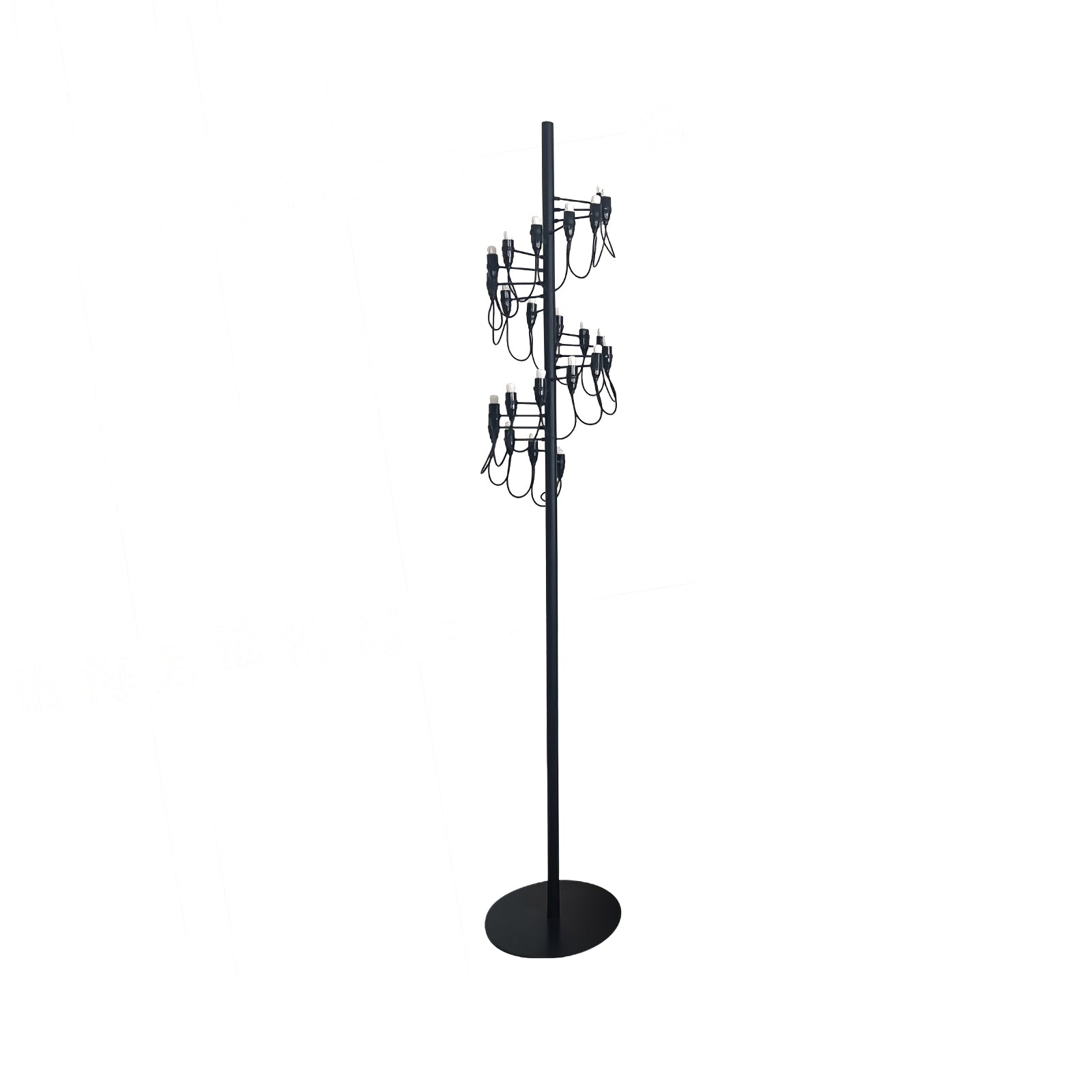 Fruit Floor Lamp ∅ 14.6″ x H 78.7″ / Dia 37cm x H 200cm / Matt black / US Plug Floor lamp