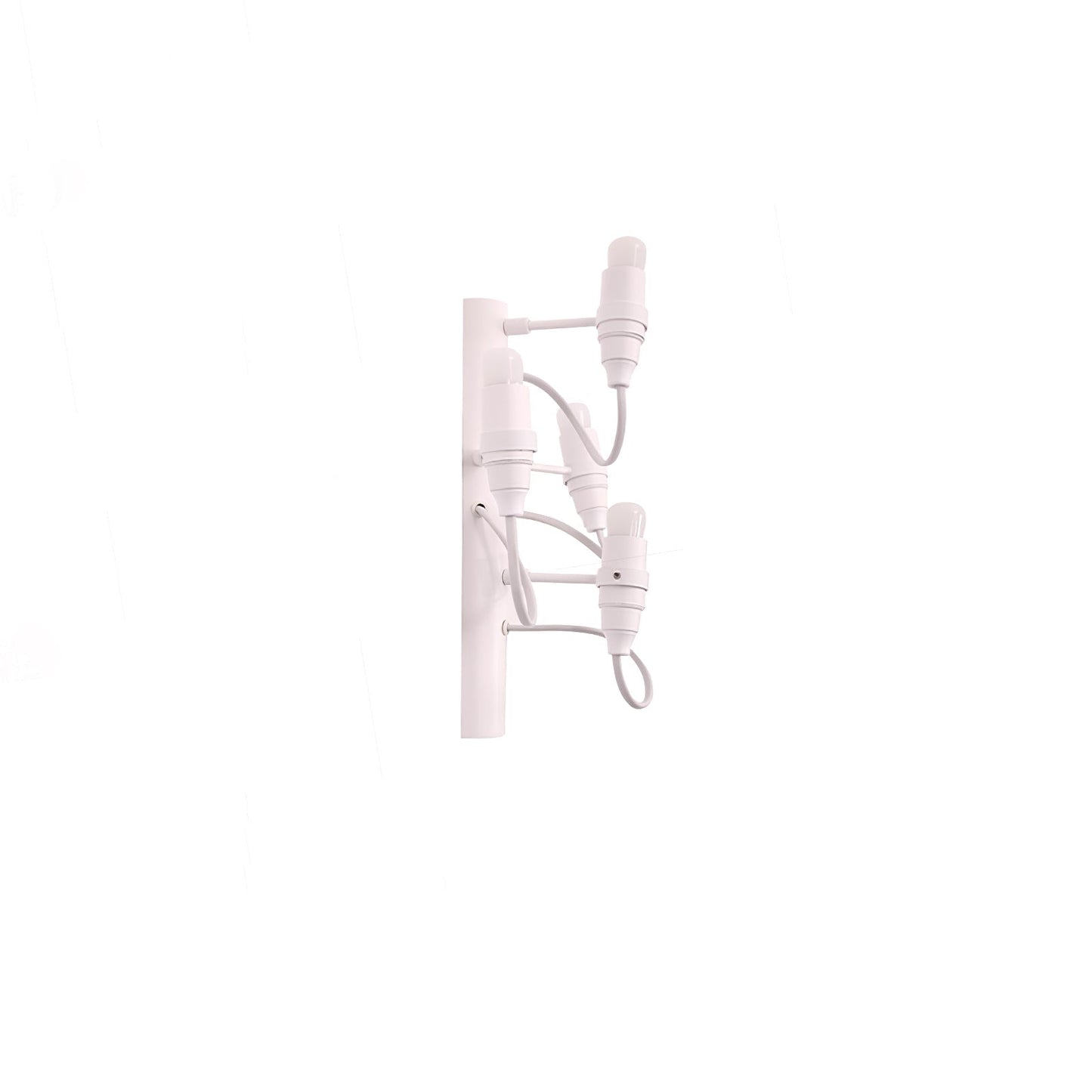 Fruit Wall Lamp 4 Heads ∅ 7.1″ x H 11.8″ / Dia 18cm x H 30cm / Matt White / 1 Piece Wall lamp