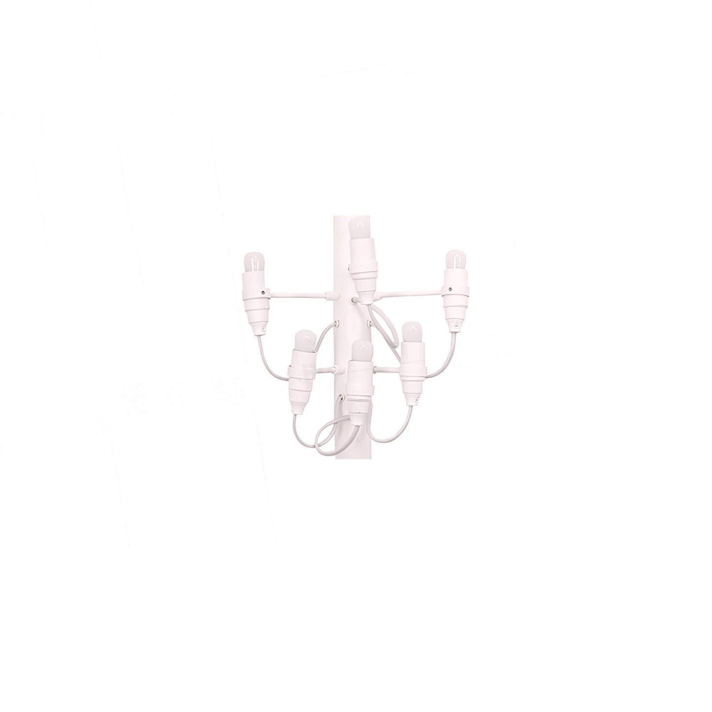 Fruit Wall Lamp 6 Heads ∅ 9.5″ x H 10.6″ / Dia 24cm x H 27cm / Matt White / 1 Piece Wall lamp