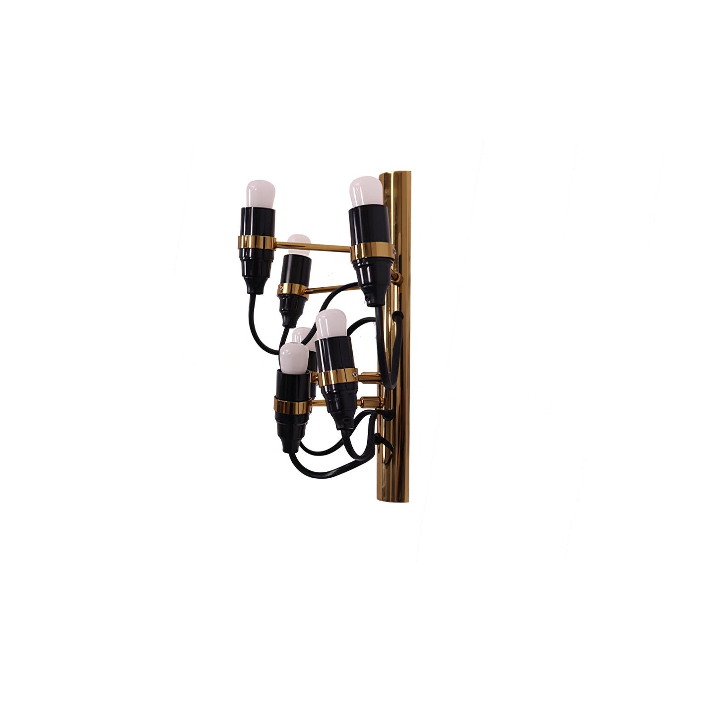 Fruit Wall Lamp 6 Heads ∅ 9.5″ x H 10.6″ / Dia 24cm x H 27cm / Gold / 1 Piece Wall lamp
