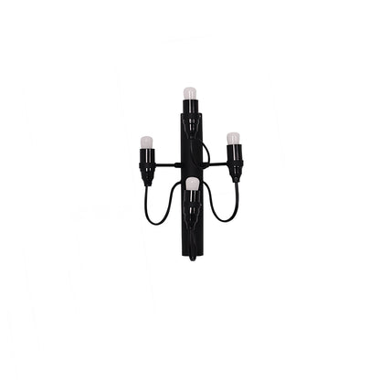 Fruit Wall Lamp 4 Heads ∅ 7.1″ x H 11.8″ / Dia 18cm x H 30cm / Matt black / 1 Piece Wall lamp