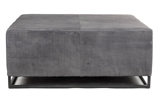 Bernhardt Leather Ottoman